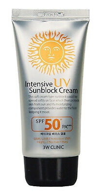 3W Clinic Intensive UV Sunblock Cream