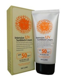 3W Clinic Intensive UV Sunblock (Discontinued)