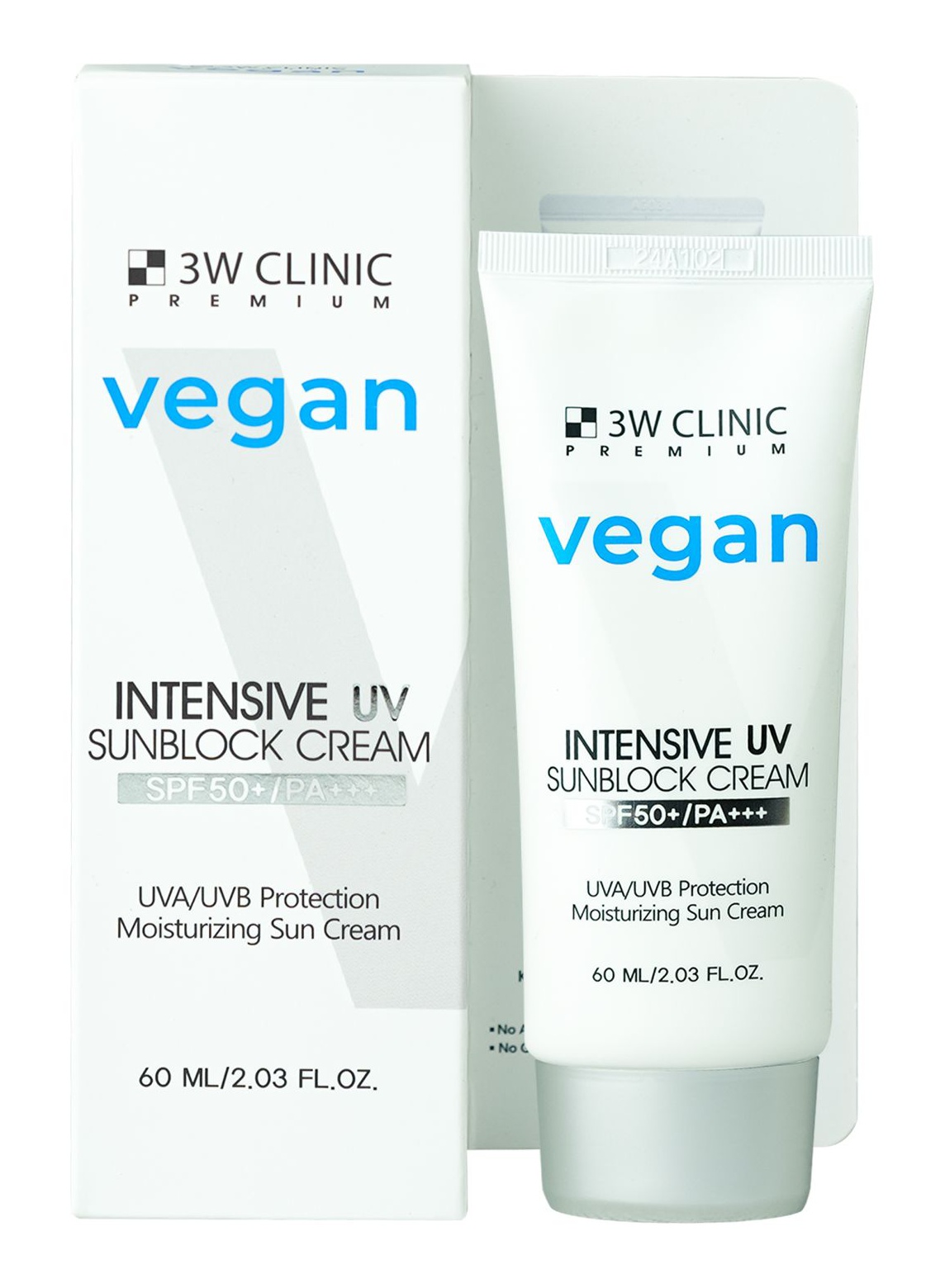 3W Clinic Premium Vegan Intensive UV Sunblock Cream