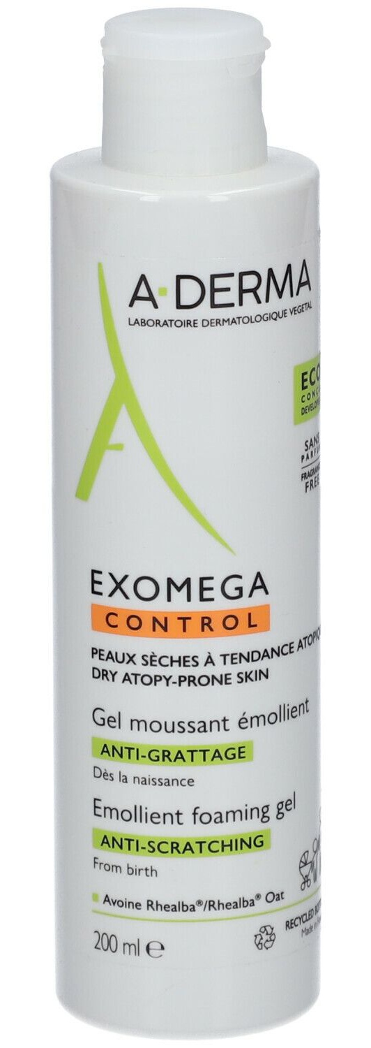 A-Derma Exomega Control Emolliërende Schuimende Gel