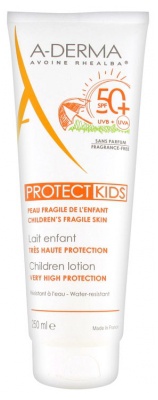 A-Derma Protect Kids Children Lotion Very High Protection Spf 50+