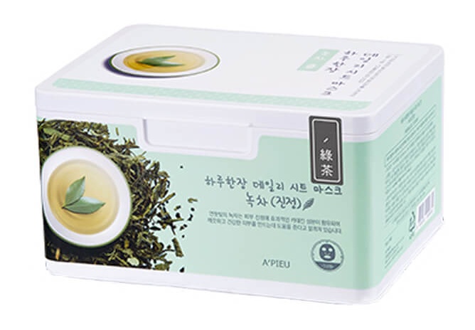 A'pieu Daily Sheet Mask (Green Tea/Soothing)