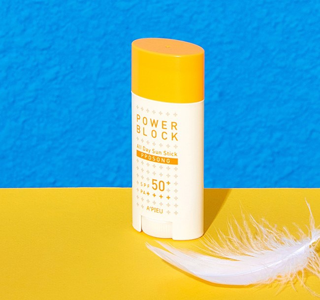 A'pieu Power Block All Day Sun Stick Pposong Spf 50+ Pa++++