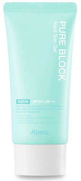 A'pieu Pure Block Aqua Sun Gel SPF50+/ Pa+++