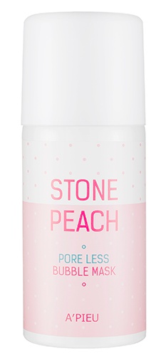 A'pieu Stone Peach Pore Less Bubble Mask