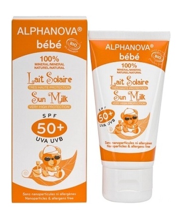 ALPHANOVA Crema Solar Bebés SPF50