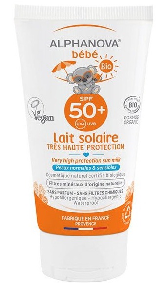 ALPHANOVA SUN Lait Solaire Bébé SPF50+