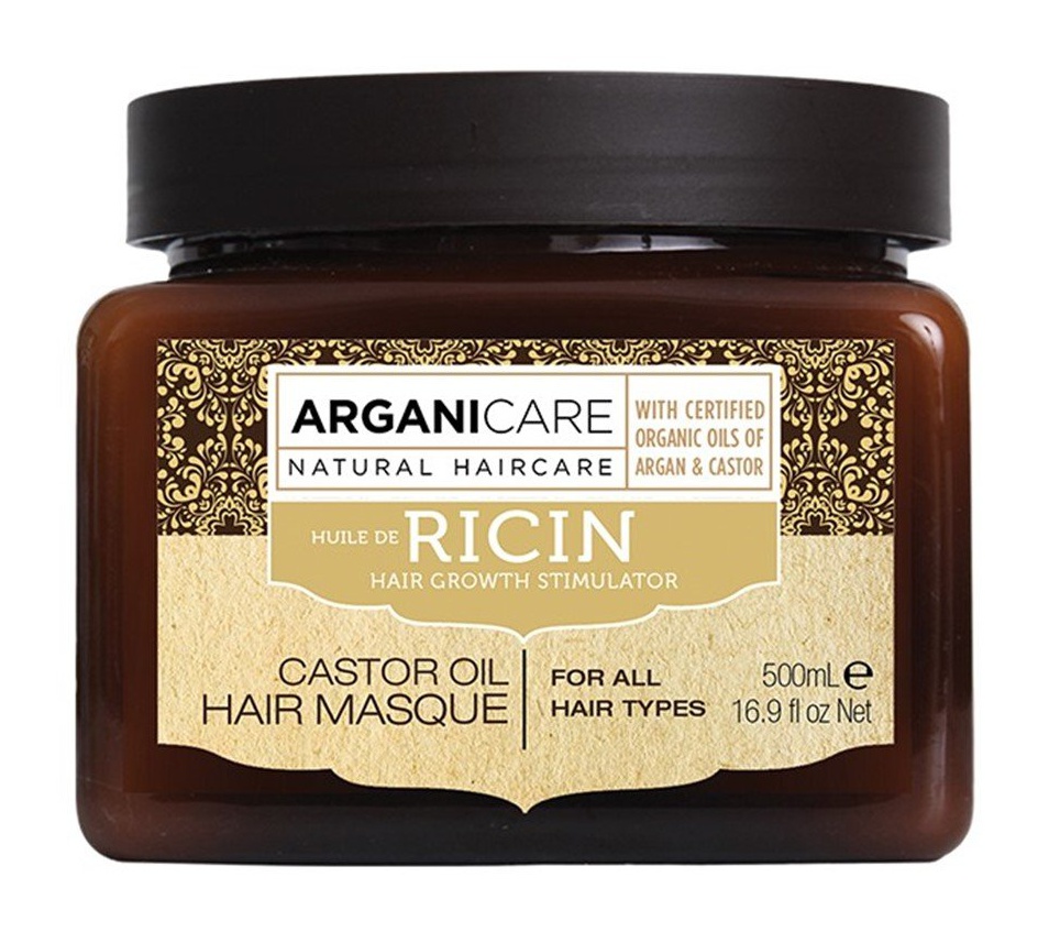 ARGANICARE Ricin Castor Oil Hair Masque Hair Growth Stimulator