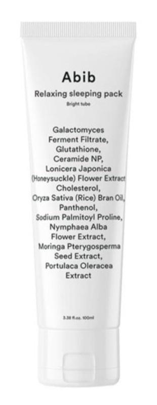Abib Relaxing Sleeping Pack Bright Tube