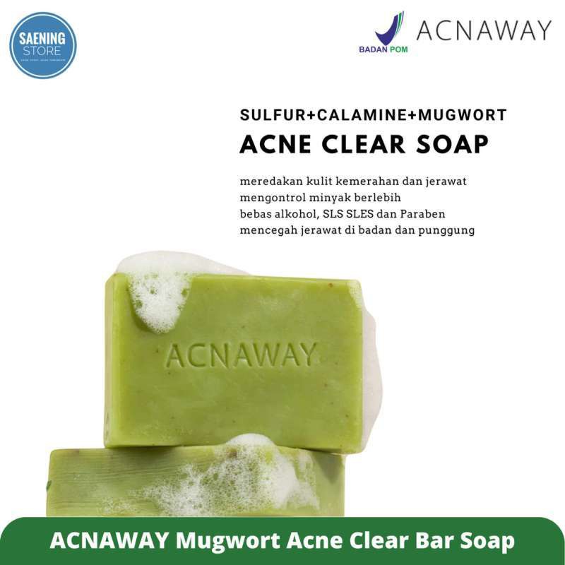 Acnaway Mugwort Acne Clear Bar Soap