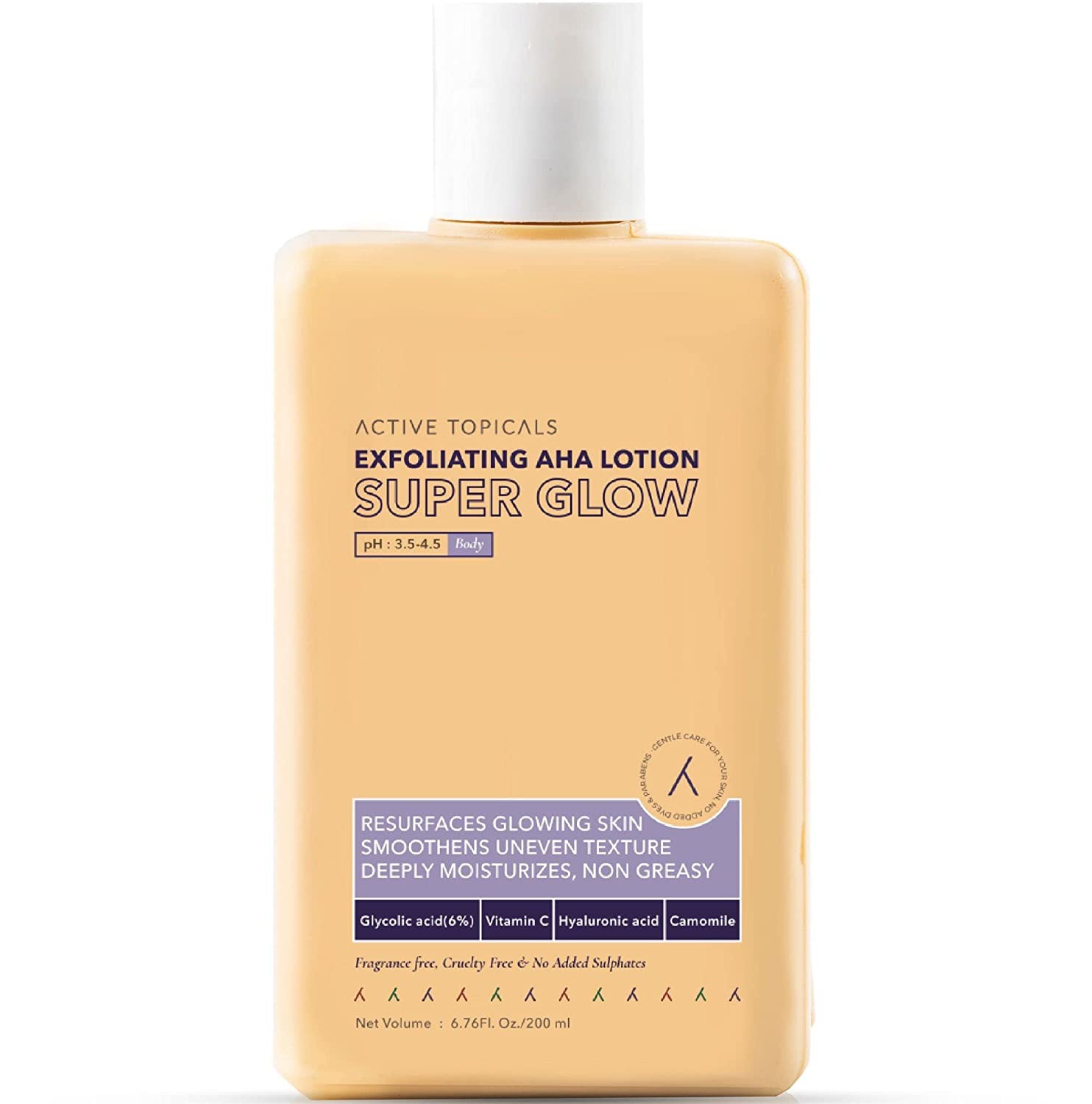 Active Topicals Super Glow Exfoliating AHA Body Lotion
