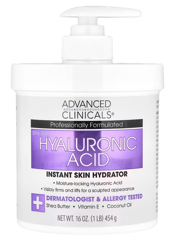 Advanced Clinicals Hyaluronic Acid Instant Skin Hydrator