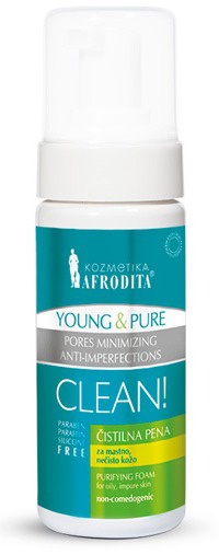 Afrodita Young & Pure Purifying Foam