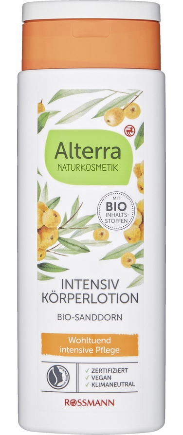 Alterra Intensiv Körperlotion Bio-Sanddorn