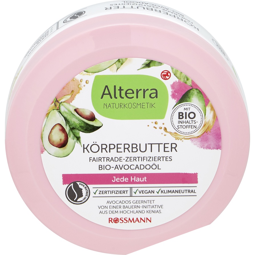 Alterra Körperbutter Bio-Avocadoöl