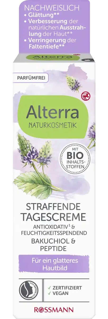 Alterra Straffende Tagescreme Bakuchiol & Peptide