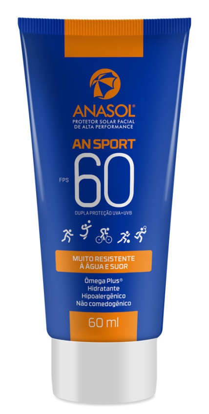 Anasol Protetor Solar Facial An Sport - FPS 60