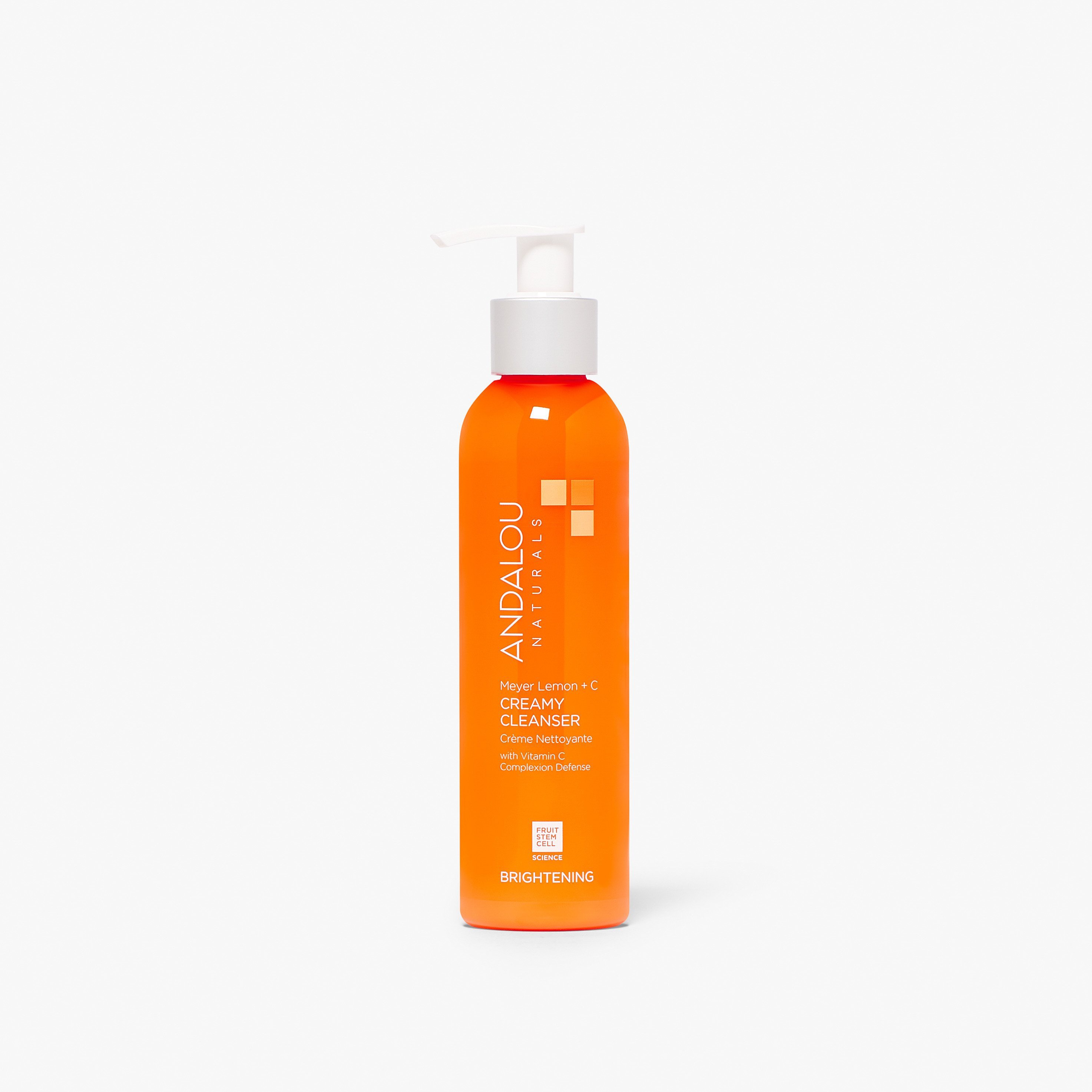 Andalou Brightening Meyer Lemon Creamy Cleanser