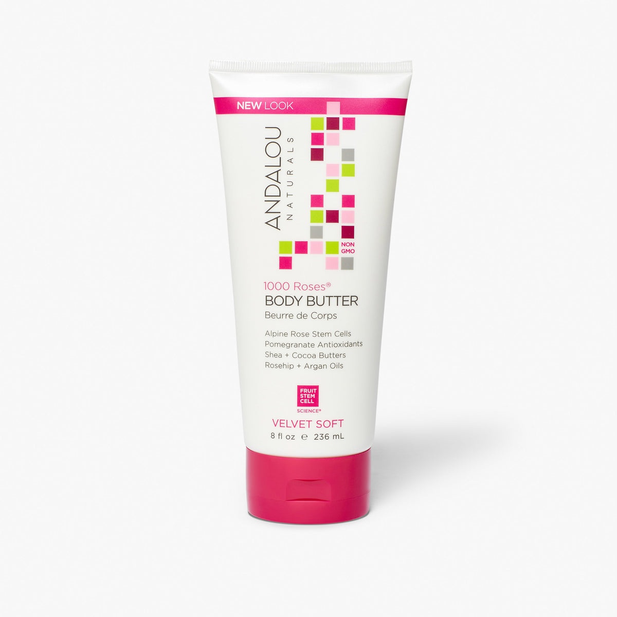 Andalou Naturals 1000 Roses Velvet Soft Body Butter