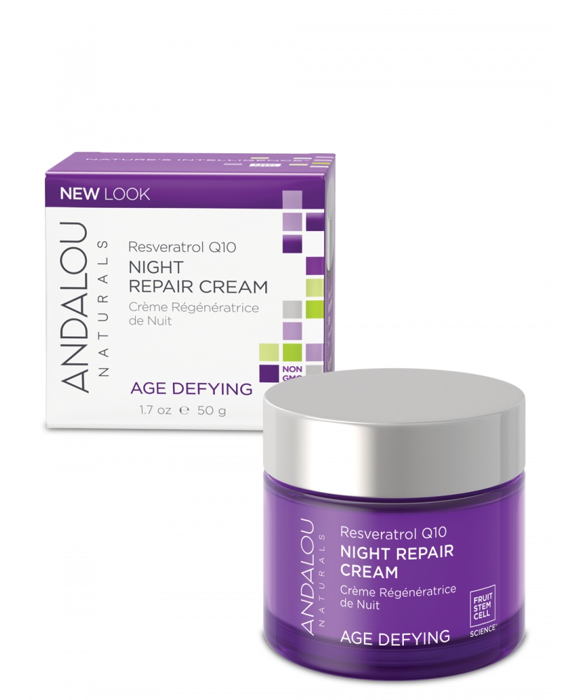 Andalou Resveratrol Q10 Night Repair Cream