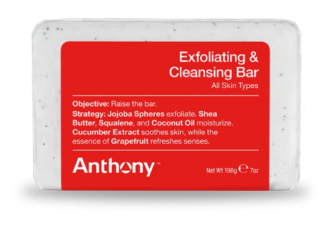 Anthony Exfoliating + Cleansing Bar