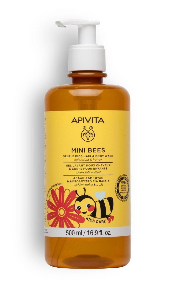 Apivita Mini Bees Hair And Body Wash