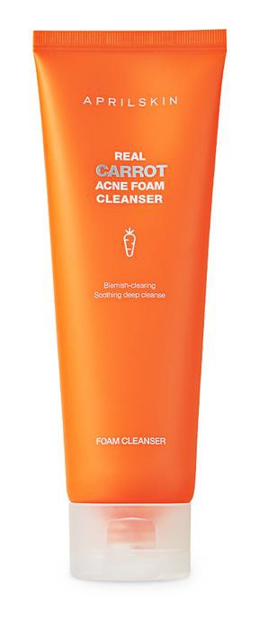 Aprilskin Real Carrot Acne Foam Cleanser