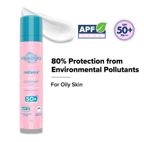Aqualogica Radiance+ SPF 50+ Pa++++, Watermelon, Niacinamide, Apf, In-vivo Tested