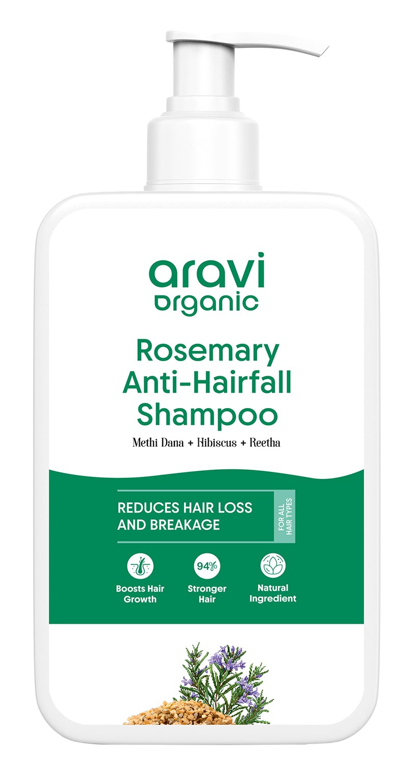 Aravi Organic Rosemary Anti Hair Fall Shampoo