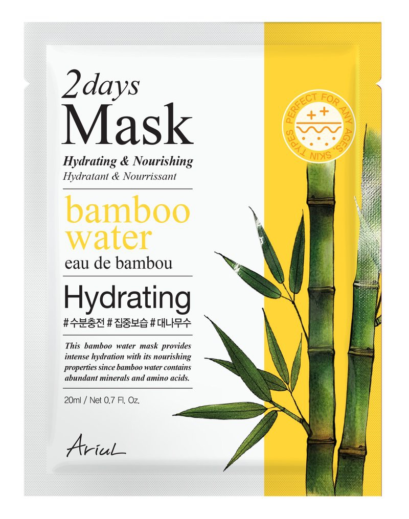 Ariul 2 Days Mask Hydrating & Nourishing Bamboo Water