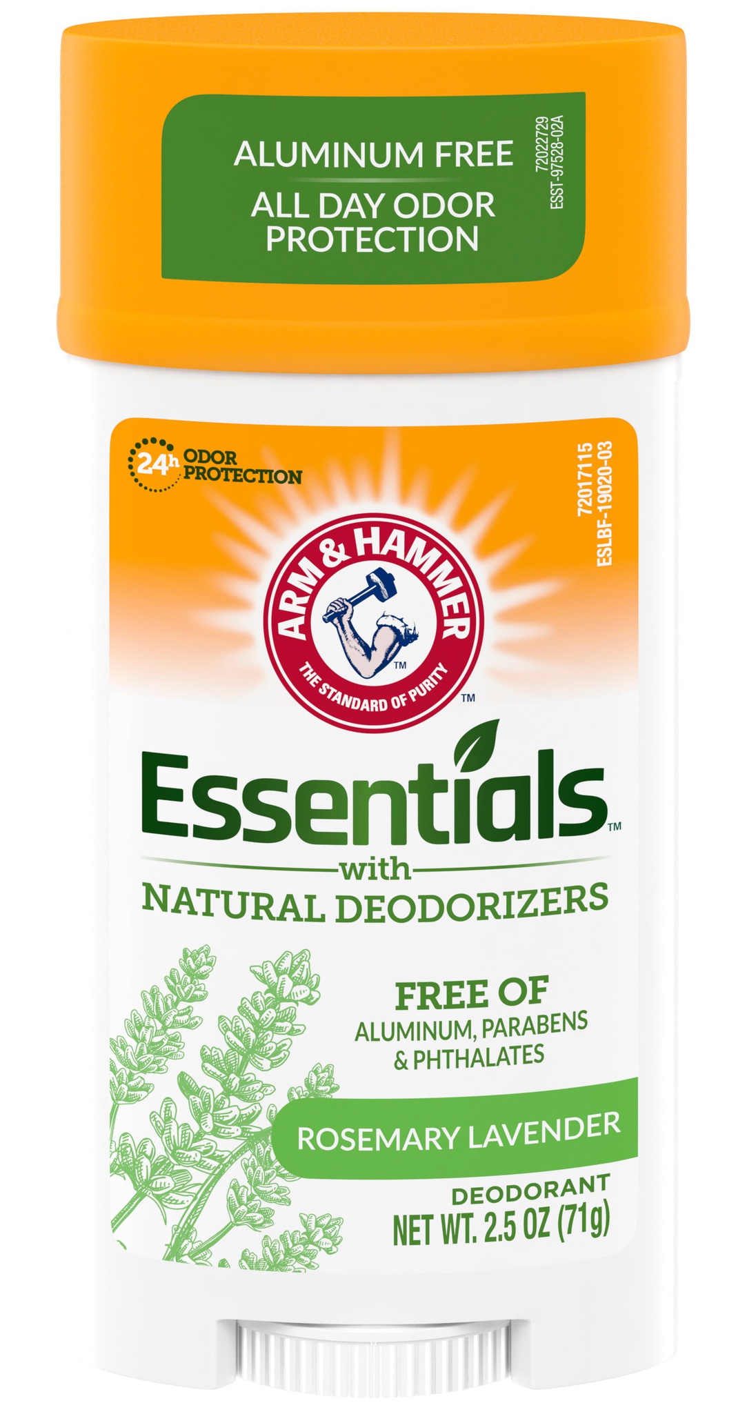 Arm & Hammer Essentials Solid Deodorant, Rosemary Lavender