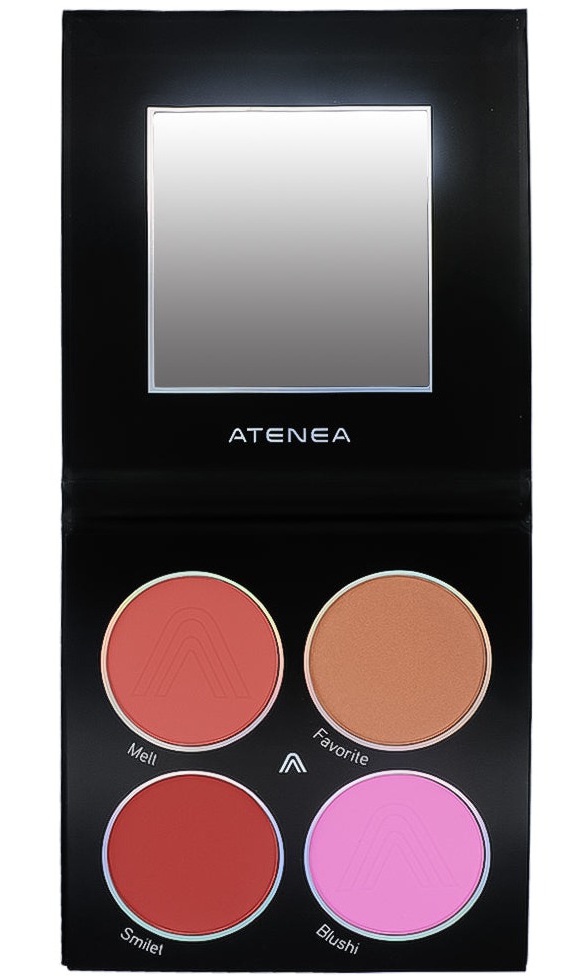 Atenea Profesional Paleta De Rubores Glamblack