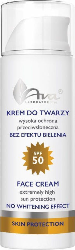 Ava Laboratorium Face Cream SPF50 No Whitening Effect