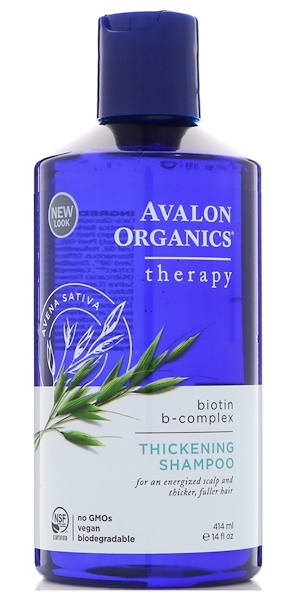 Avalon Organics Thickening Shampoo Biotin B-Complex Therapy