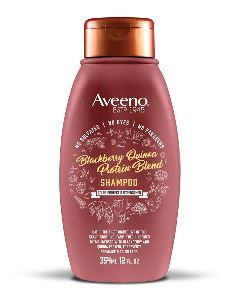 Aveeno Blackberry Quinoa Protein Blend Shampoo