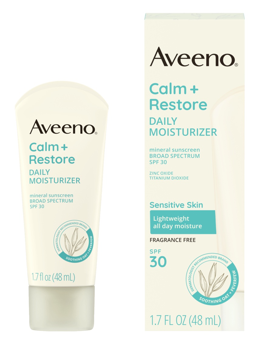 Aveeno Calm + Restore Daily Face Moisturizer SPF 30