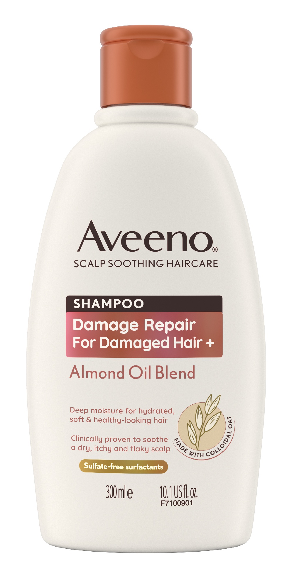Aveeno Frizz Calming+ Almond Oil Blend Shampoo