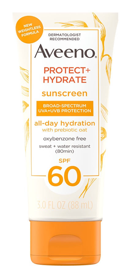 Aveeno Protect + Hydrate Sunscreen Broad Spectrum Body Lotion Spf 60