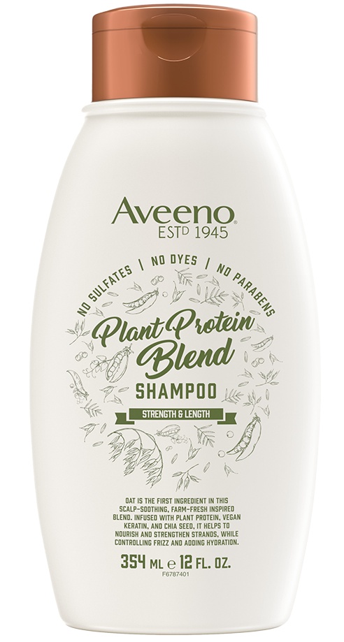 Aveeno Strength & Length Plant Protein Blend Shampoo