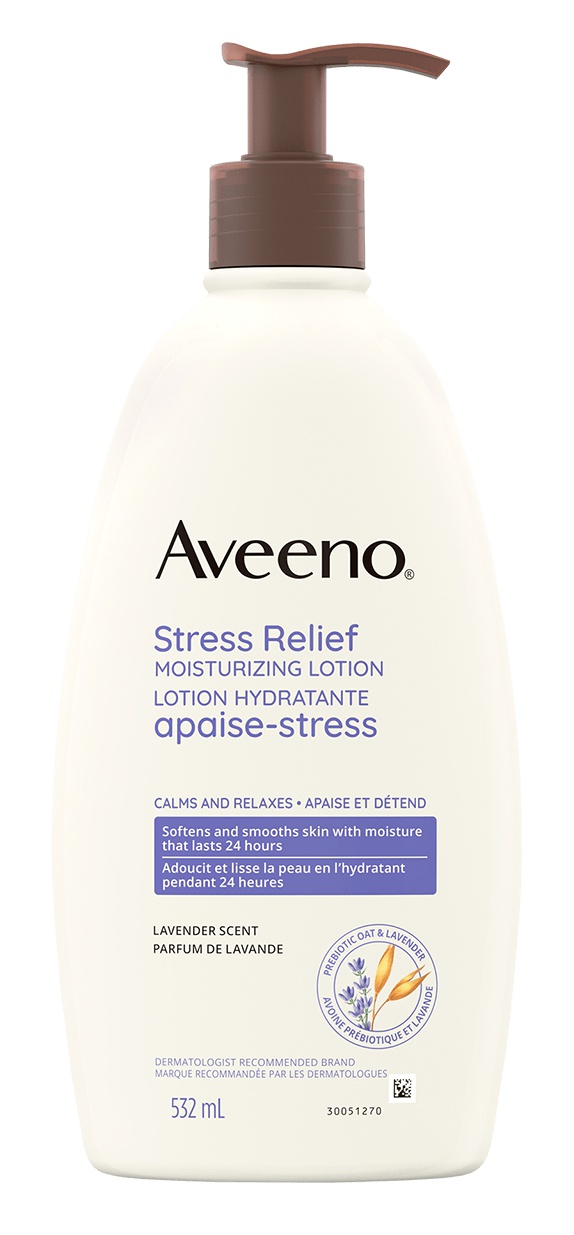 Aveeno Stress Relief Moisturizing Lotion Lavender