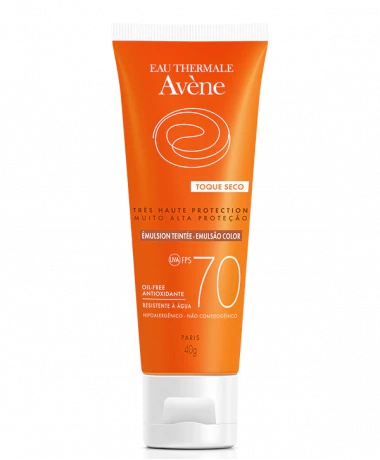Avene Solar Toque Seco Color FPS 70