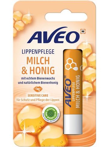 Aveo Lippenpflege Milch & Honig