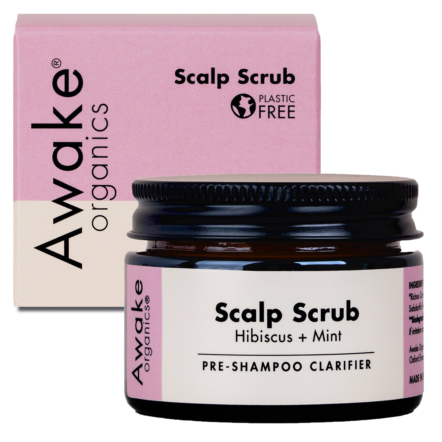 Awake Organics Scalp Scrub Pre Shampoo Clarifier