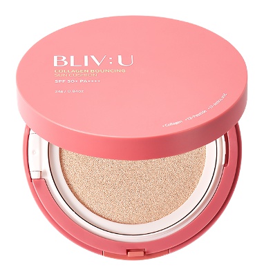 BLIV:U Collagen Bouncing Sun Cushion SPF50+ Pa++++