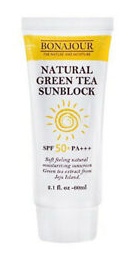 BONAJOUR Natural Green Tea Sunblock (SPF50/pa+++)