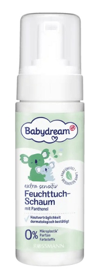 Babydream Extra Sensitiv Feuchttuch-schaum