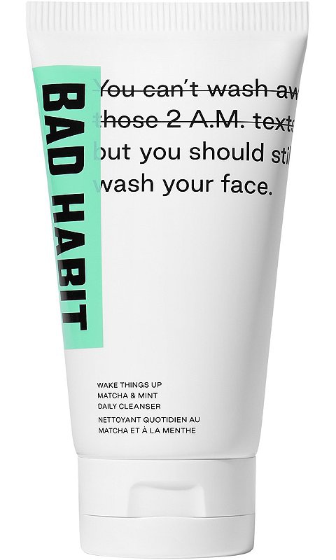 Bad Habit Wake Things Up Matcha & Mint Daily Cleanser
