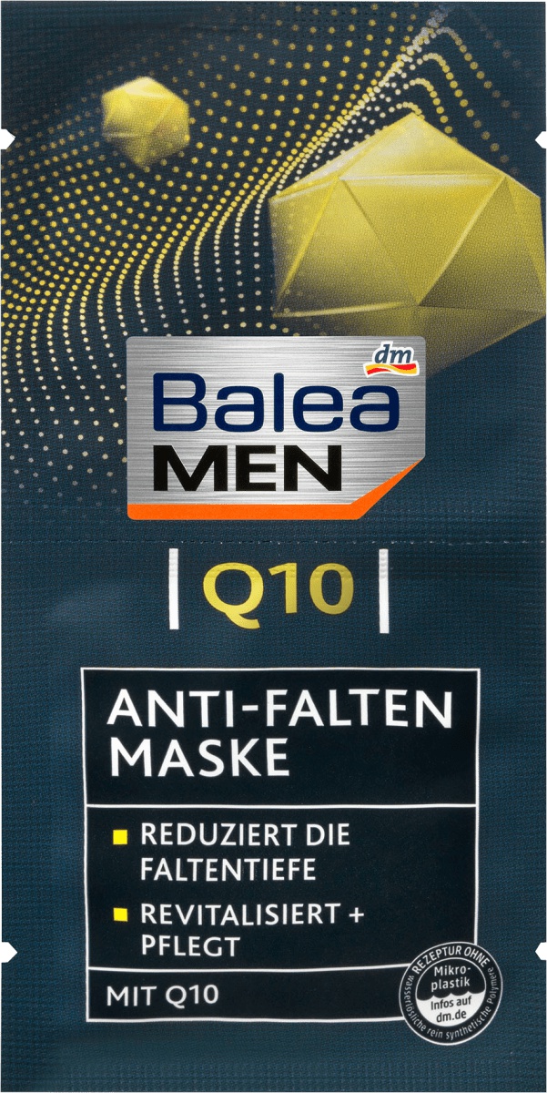 Balea MEN Q10 Anti - Falten Maske