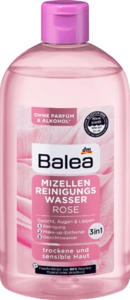 Balea Mizellen Reinigungs Wasser Rose