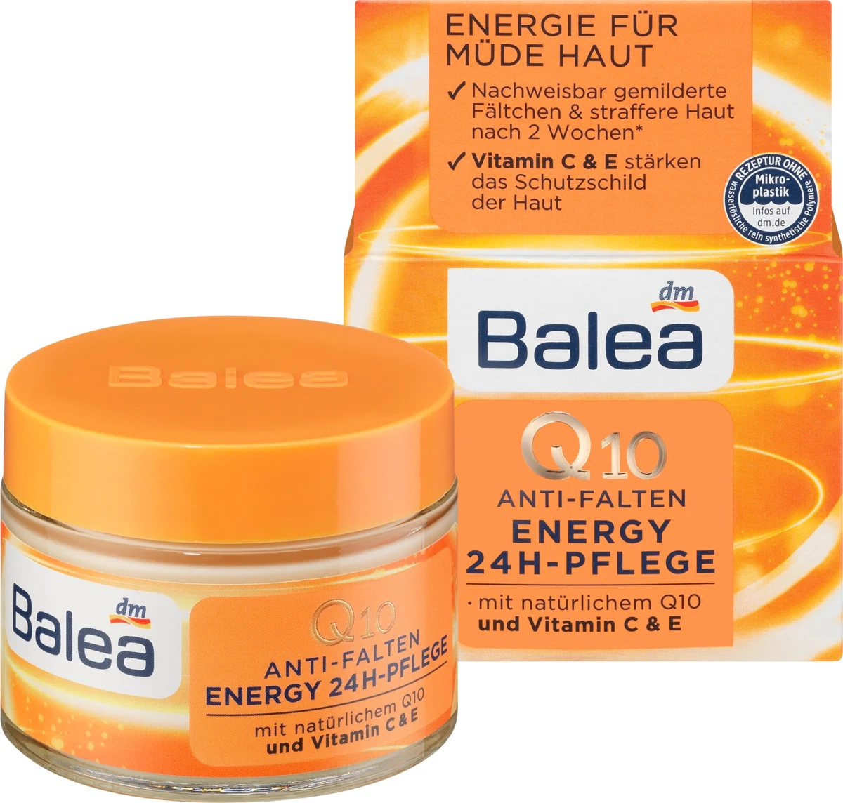 Balea Q10 Anti-Falten Energy 24-H Pflege